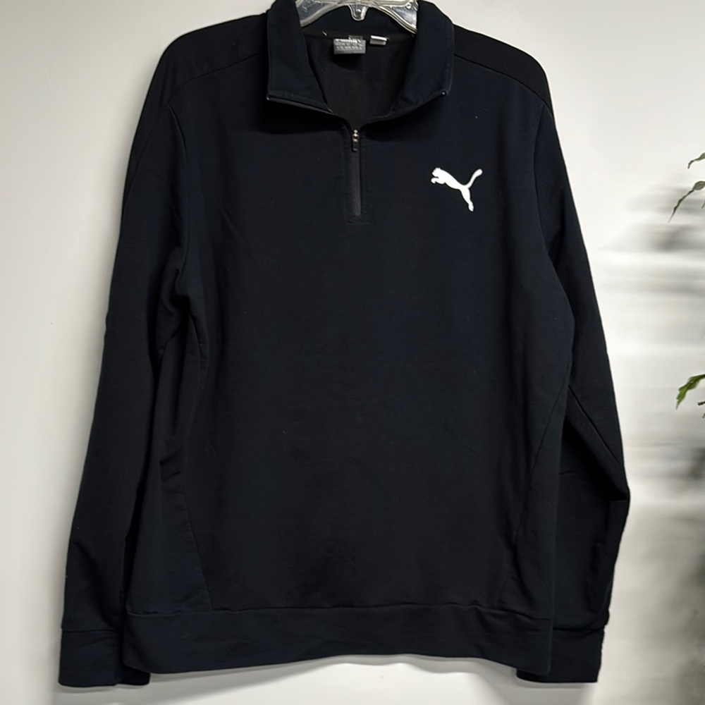 Puma Black 1/4 Zip